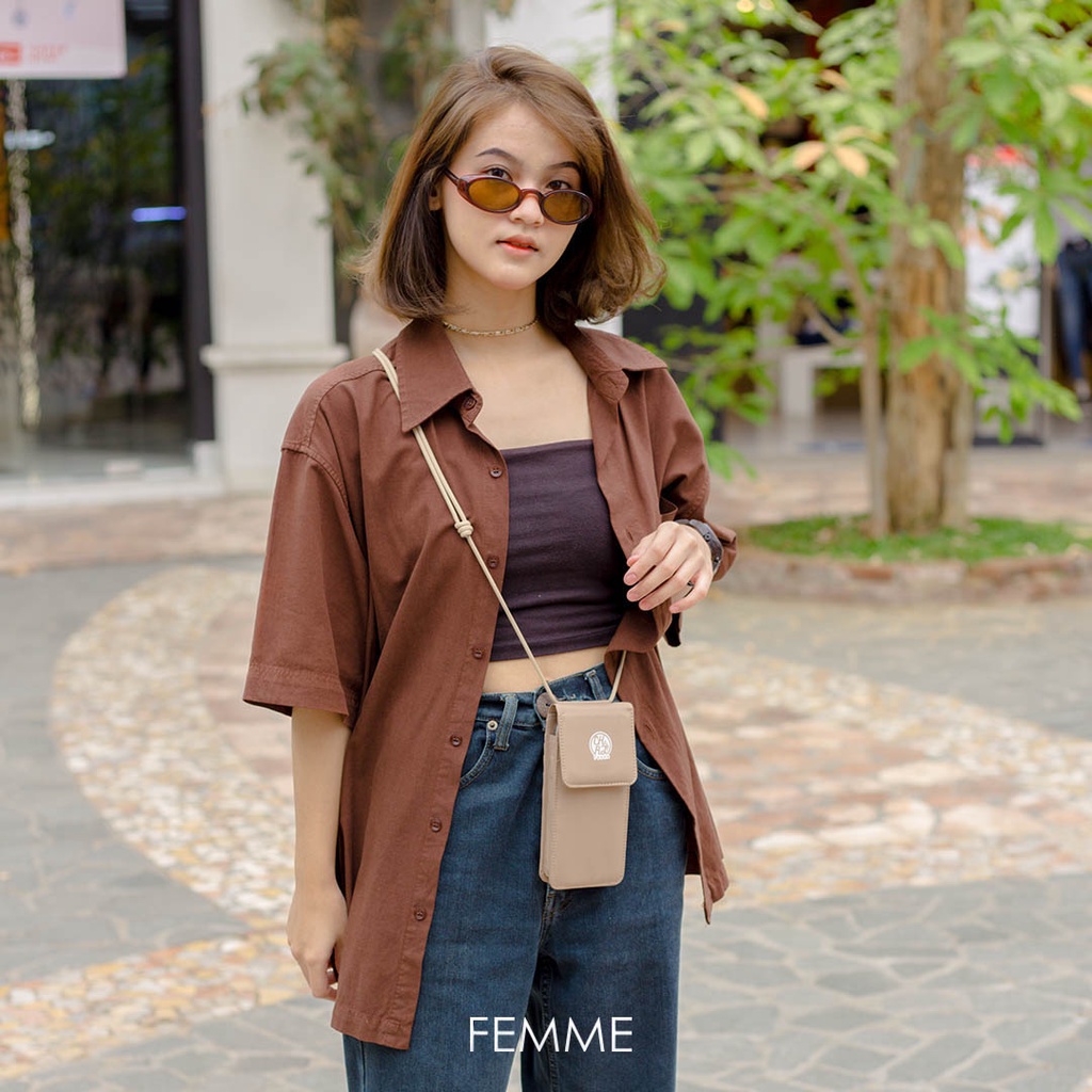 choral femme - ZUCCA phone wallet | hanging phone wallet FREE KACA | waterproof HIGH QUALITY | hangi