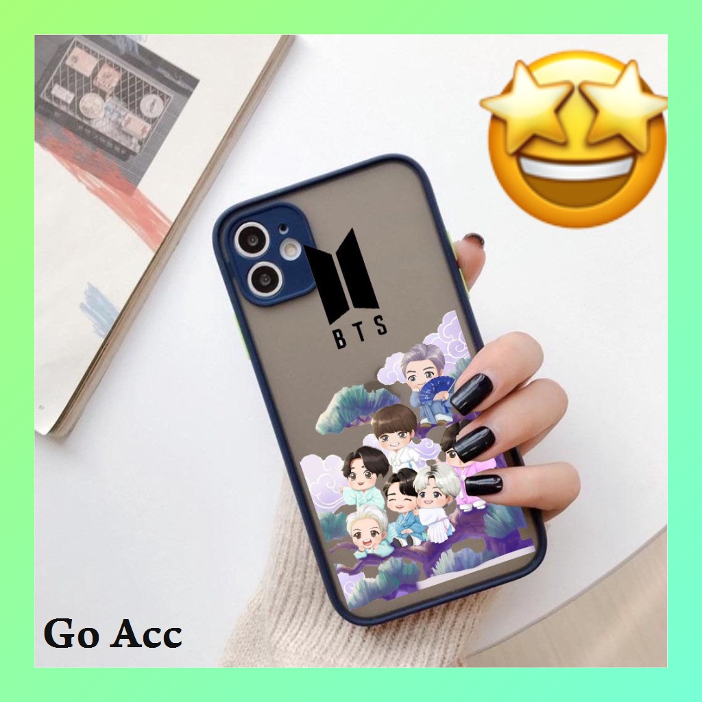 Casing Soft Kamera AA08 BTS for Oppo Realme 2 Pro 3 5i 5s 7 7i 8 8i U1 U2 C1 C11 2021 C12 C15 C17 C2 C20 C20A C21 C21y C25 C3 C30 C31 C35 Narzo 20 30A 50a 50i 5G