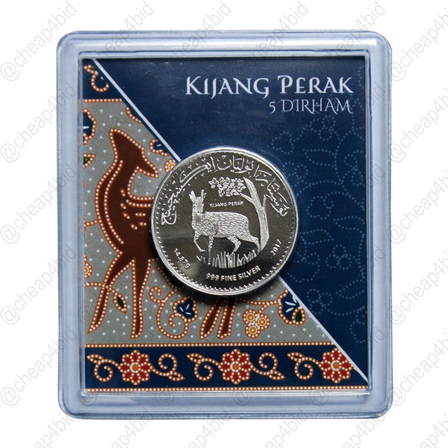 KOIN KHAMSA - 5 DIRHAM 'KIJANG PERAK' UNTUK HADIAH MAHAR PERKAWINAN