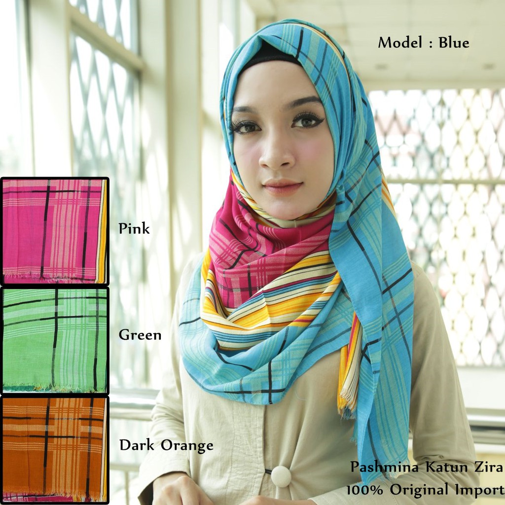 PASHMINA JUMBO KATUN RAWIS PREMIUM ZIRA COLLECTION [D-BOX]