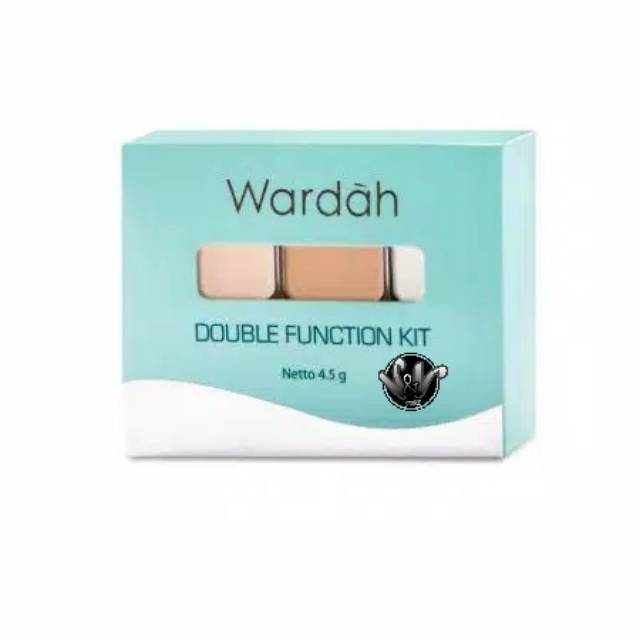 WARDAH DOUBLE FUNCTION KIT/WARDAH/KOSMETIK/MAKEUP/KOSMETIK MATA/KOSMETIK WAJAH/CONCEALER/MAKEUP CEWE