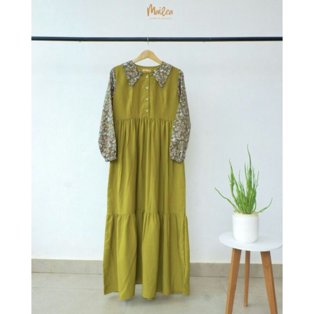 Tisha dress Mailea/gamis murah syari