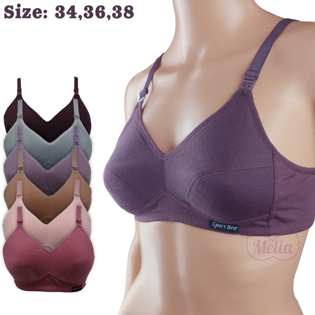 SPORT BRA WANITA | BH WANITA SPORT NON BUSA | SPORT BRA | BH WANITA DEWASA TANPA KAWAT &amp; BUSA