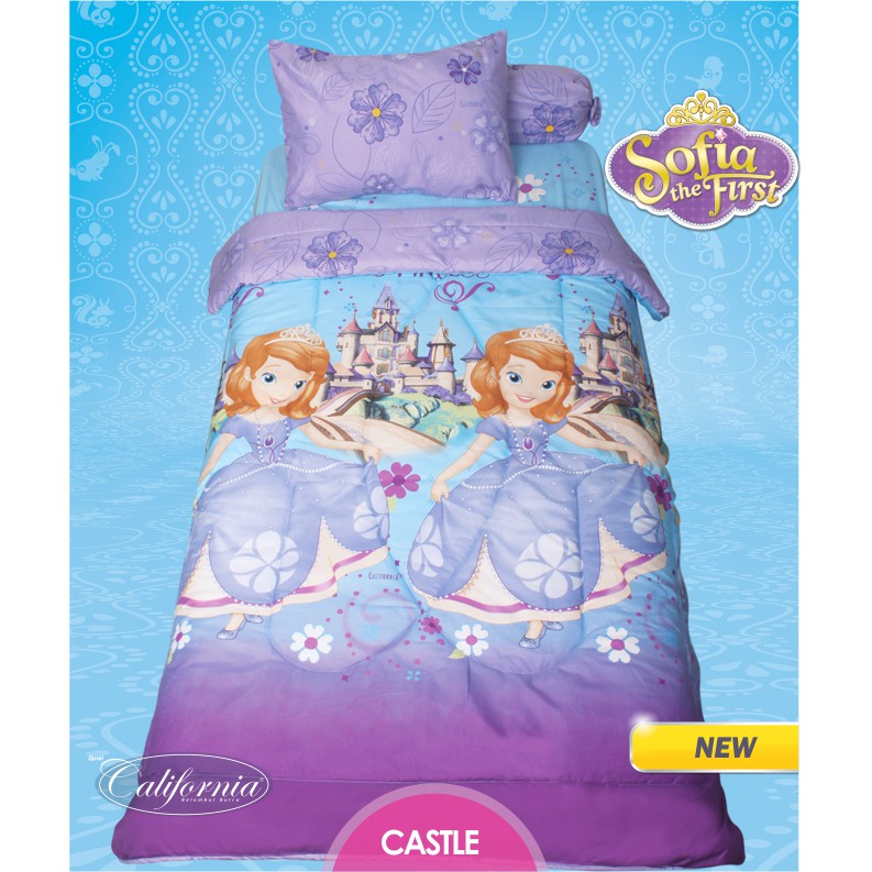 BEDCOVER SET CALIFORNIA Single size 120x200x20 - Sofia