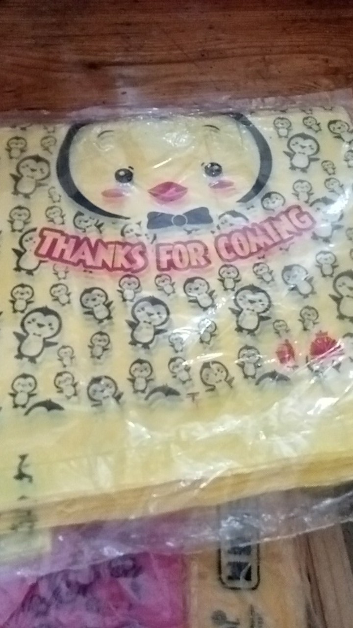 Kantong Kresek Motif Olshop Tanggung Karakter Sapi Pinguin Hellokitty/ Kresek Murah