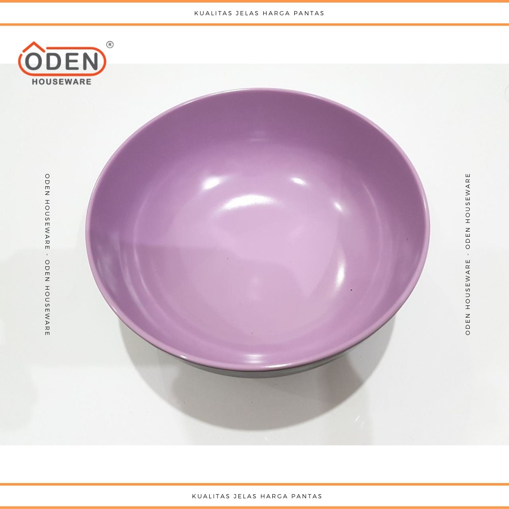 Mangkok Melamin W06A5 Ungu Golden Dragon