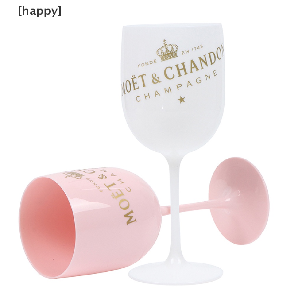 Gelas Champagne Dan Wine Warna Putih Untuk Pesta