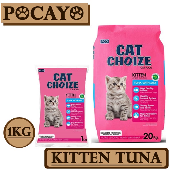 Cat Choize Kitten Tuna 1kg (Grab/Gosend)