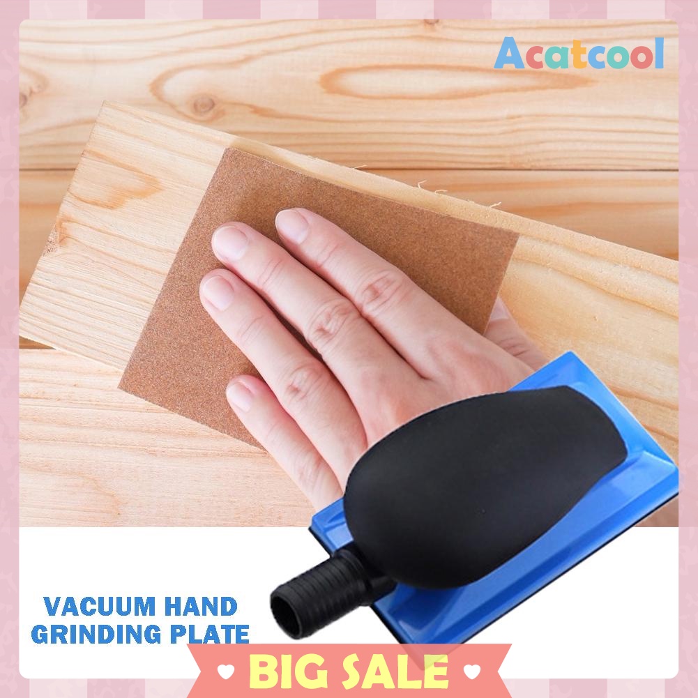 Sanding Block Hand Dust Extraction Sanding Grinding Dust Free Abrasive Tool