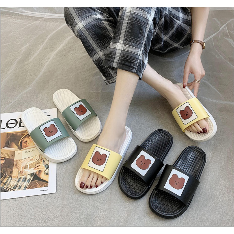 Sandal Rumah Hotel Bear Empuk Nyaman Women Indoor Slipper SP006