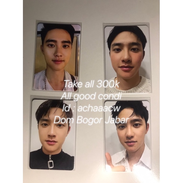 (Official) Photocard D.O / DO Kyungsoo EXO Tempo - DFTF - Emphaty