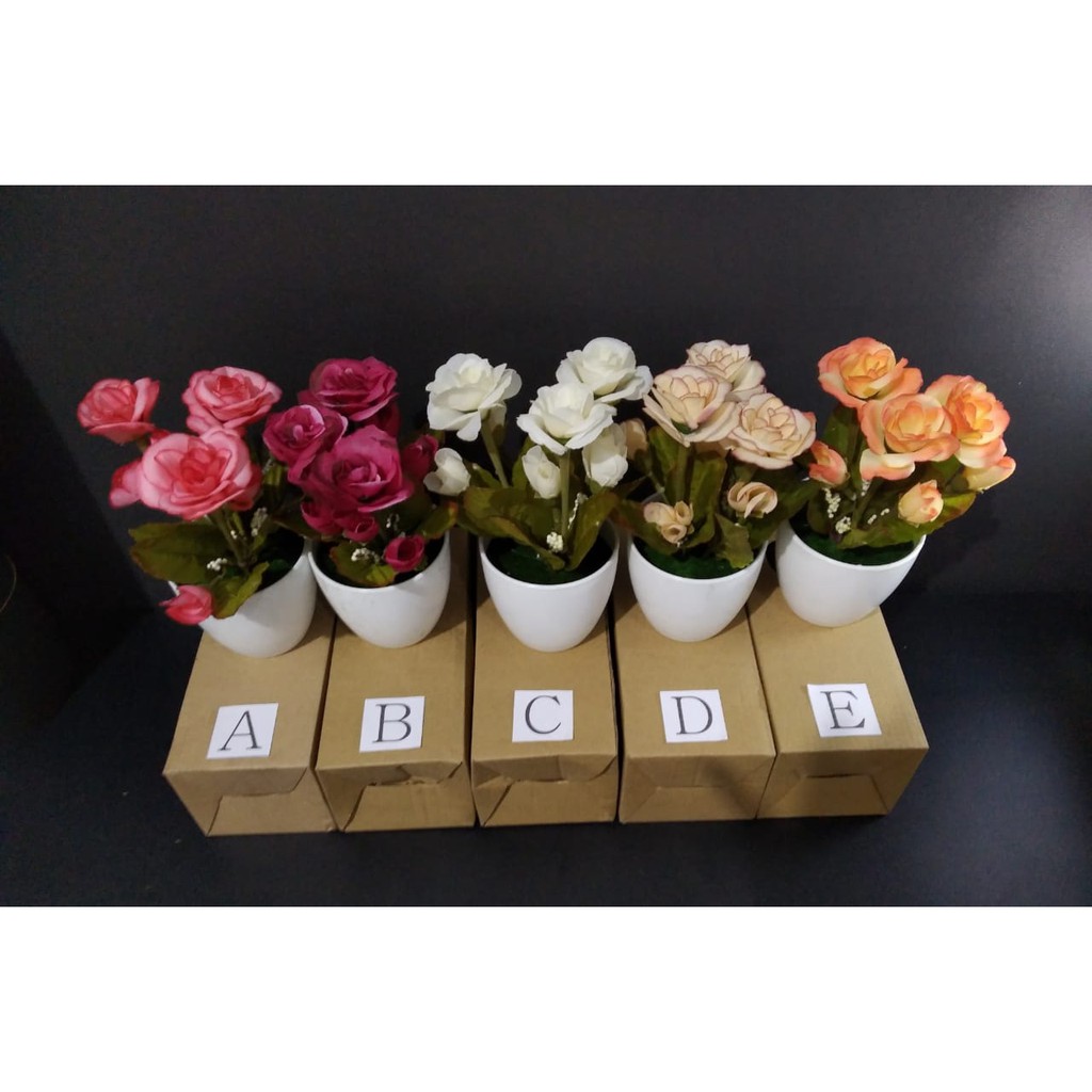 AP6016 Bunga Plastik Pajangan - Bunga Palsu Pajangan M663-6