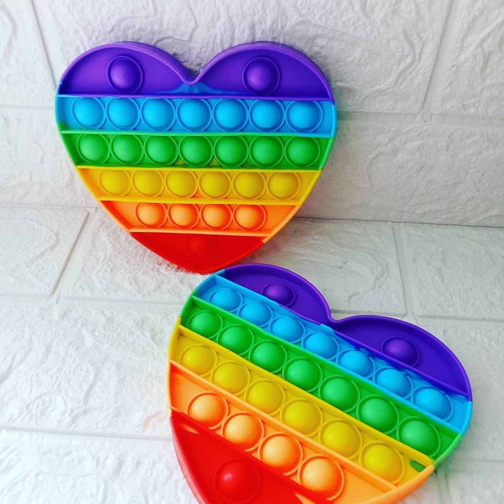(20gr) POP IT RAINBOW - POP IT UKURAN 12,5CM - FIDGET PUSH - POP IT - FIDGET TOY PUSH - BUBBLE KIDS - POP IT MURAH - POP IT LENGKAP - POP IT KARAKTER - POP IT VIRAL - POP IT MAINAN - MAINAN ANAK - MAINAN VIRAL-2