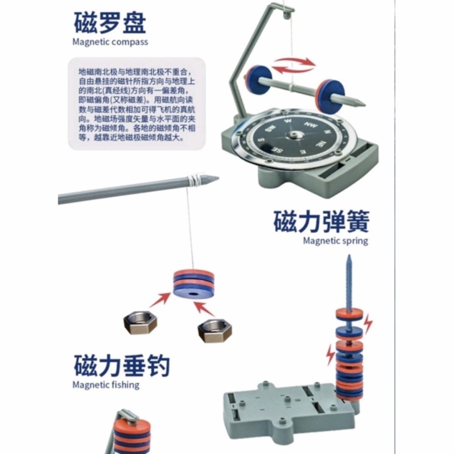 12in1 Stem Magnet Science Toy - Mainan Edukasi