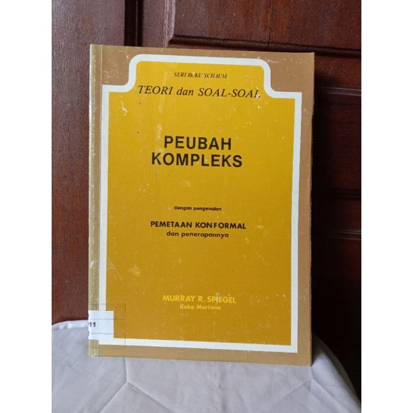 PEUBAH KOMPLEKS oleh MURRAY R. SPIEGEL & KOKO MARTONO