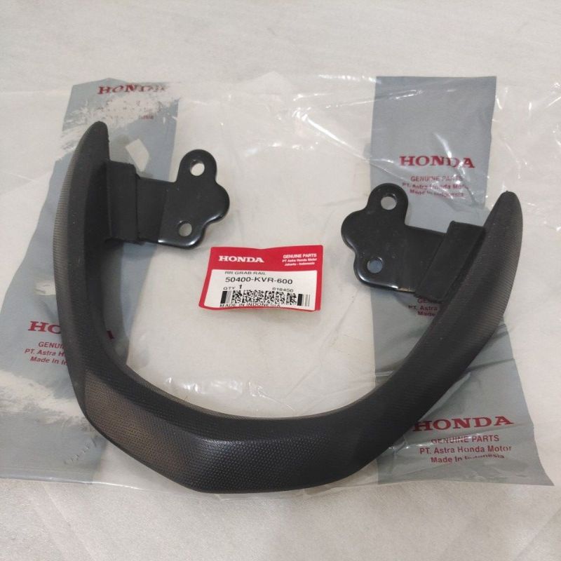 Behel begel pegangan Jok Belakang Honda Revo lama 2007 Lancip ORIGINAL 50400-KVR-600