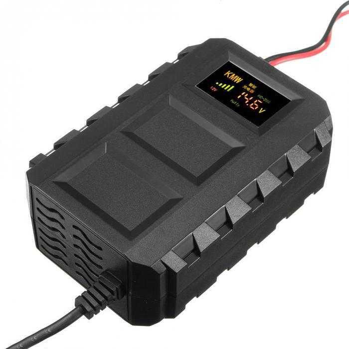 Taffware Charger Aki Mobil Lead Smart Battery Charger 12V20A - DXY88 [Hitam]