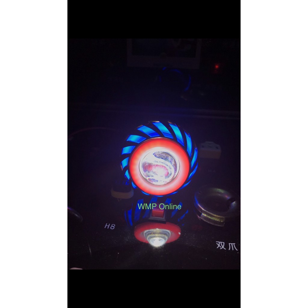#9911 Lampu Tembak Projie U27R BRB Mini 3 inch Angel Bulat Nanas Running