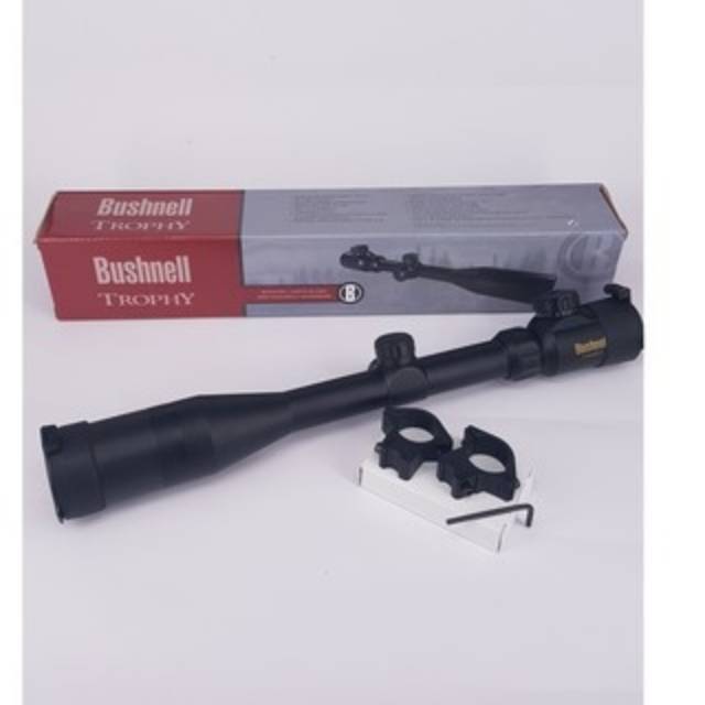 Teleskop berburu senapan BUSHNELL Trophy 3-9x40 EG+ murah grosir