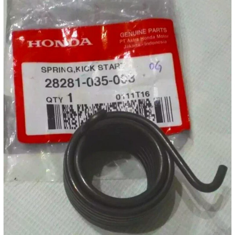 28281-035-003 Per engkol kick Starter Honda Supra / Fit New/ Grand / Legenda asli ori AHM