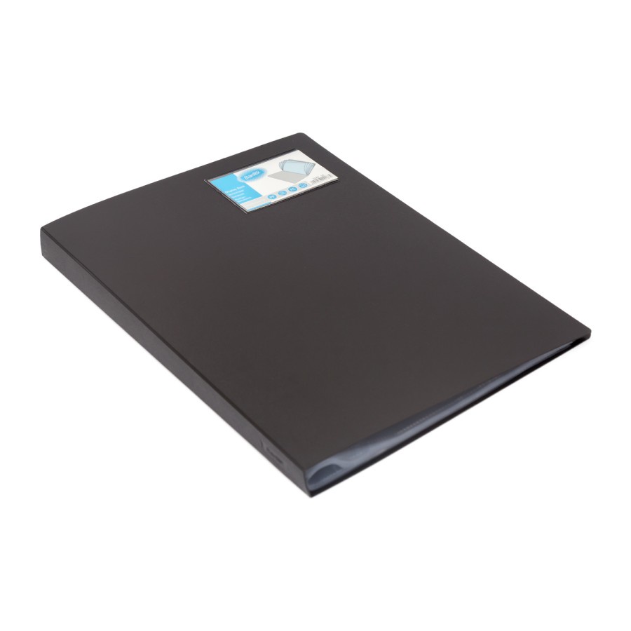 Bantex Display Book 60 Pockets Folio Black 3187 10