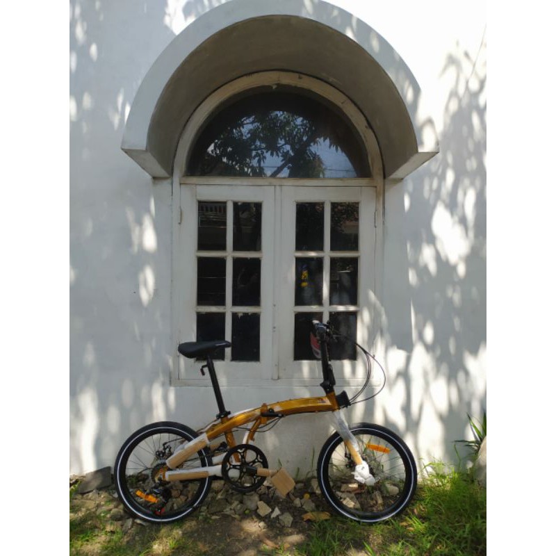 sepeda lipat element ecosmo 7+ gold SOLD