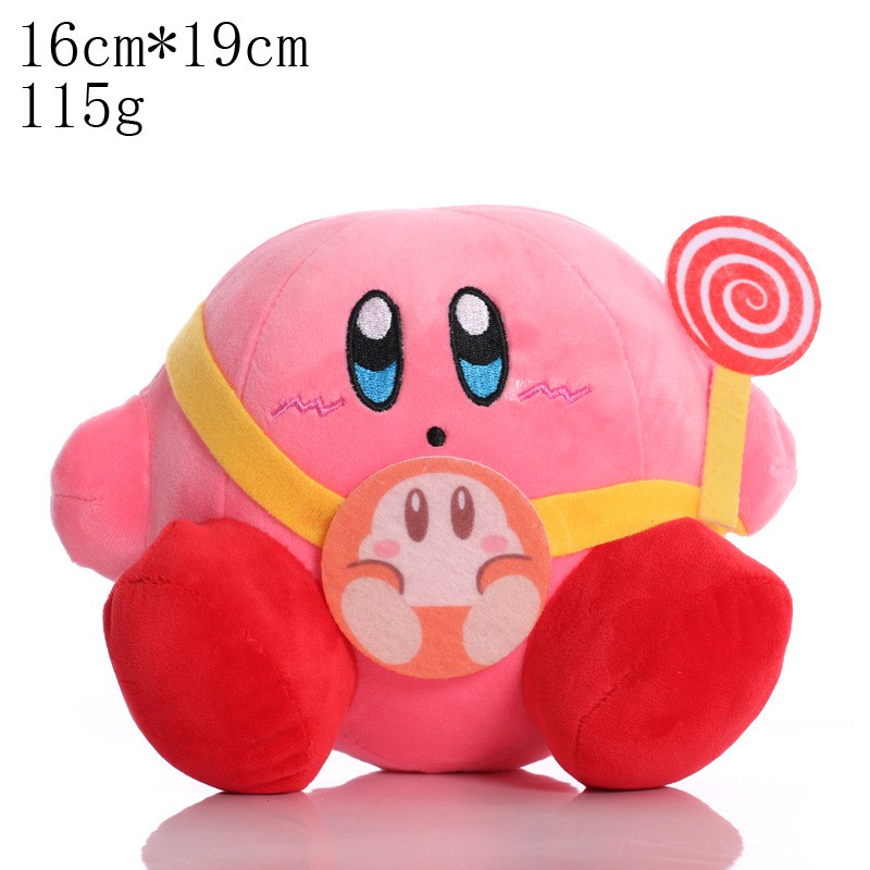 1pc Mainan Boneka Stuffed Kartun Game Kirby Lembut Untuk Hadiah Ulang Tahun Anak