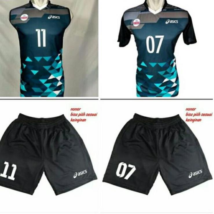 Spesial setelan baju jersey voli volly proliga / setelan baju voli volly jersey asics 사