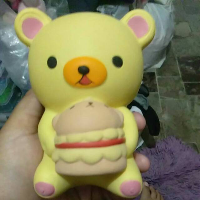 squishy teddy bear