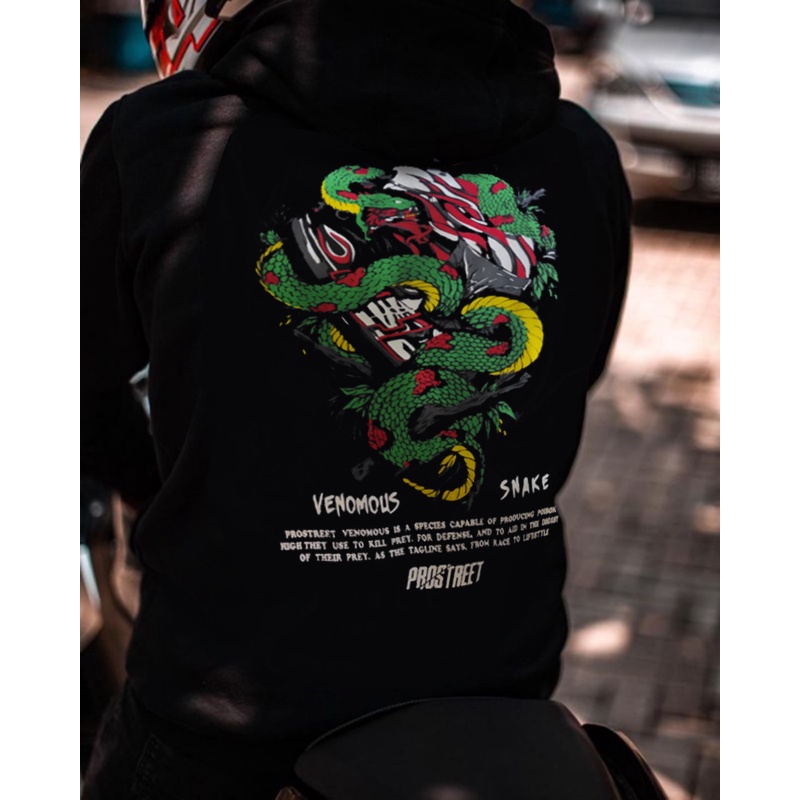 Hoodie Prostreet Termurah Sweater Prostreet Terlaris Jaket Prostreet Hoodie Prostreet Original Prostreet Snake Venom Green