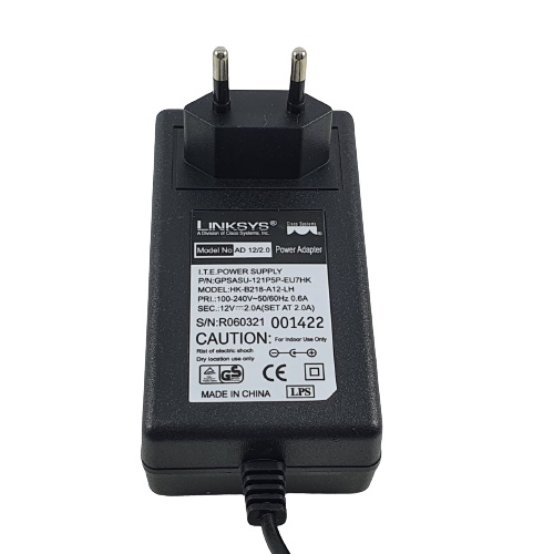 Adaptor 12v 2a Linksys Adapter DC Switching 12 Volt 2 Ampere