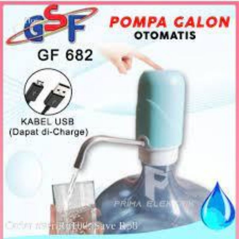 Pompa Galon Electrik CHARGER USB merk GSF