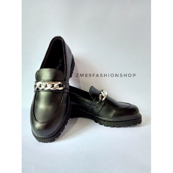 sepatu slip on loafers wanita &quot;NADINE&quot;