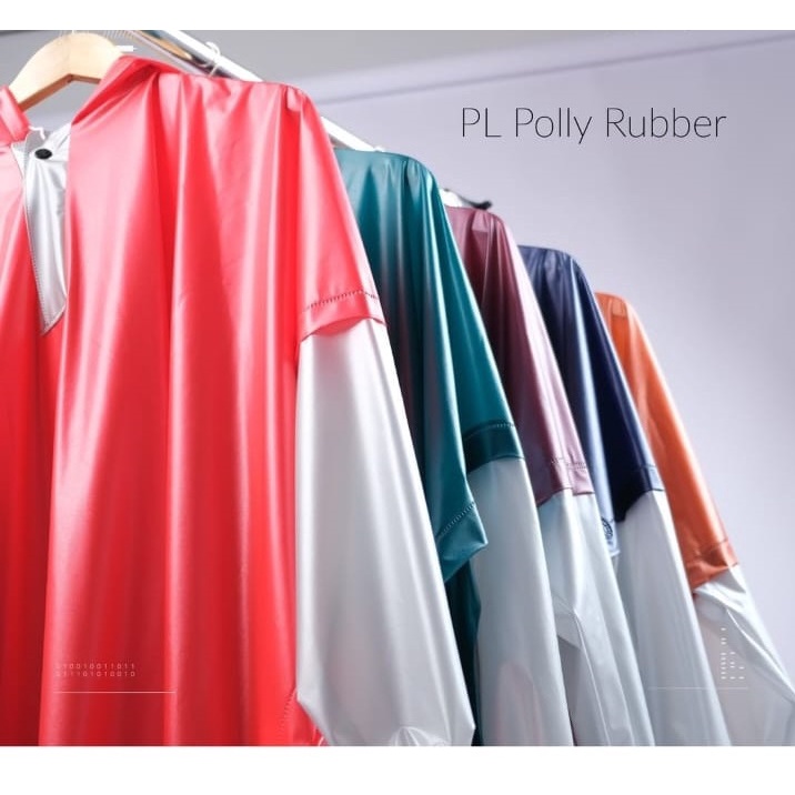 Jas Hujan Setelan Dewasa Jaket Celana Stelan Kombinasi Spin Protec Poli Rubber