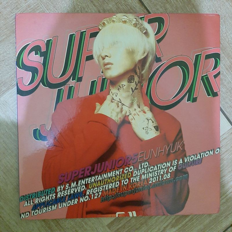 Super Junior Album Mr Simple Eunhyuk