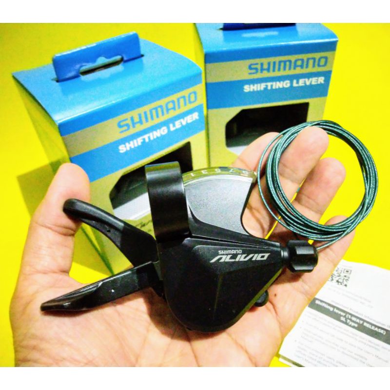 Shifter 9 speed Shimano Alivio seri m3100 kanan original