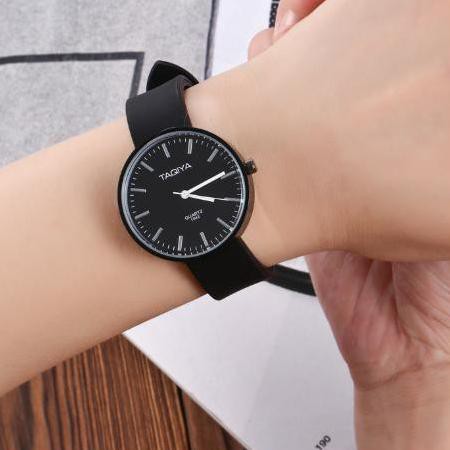 Ⓜxbi【STYS✺ ★ Cayman ★ Taqiya Jam Tangan Wanita Korea Fashion Men Women Jelly Murah Analog Watch191