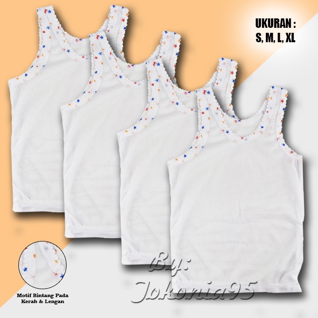 1Pcs Kaos Dalam Bayi Singlet Daishin Anak 6 bulan 1 2 3 tahun Baju Kutung Baby Adem