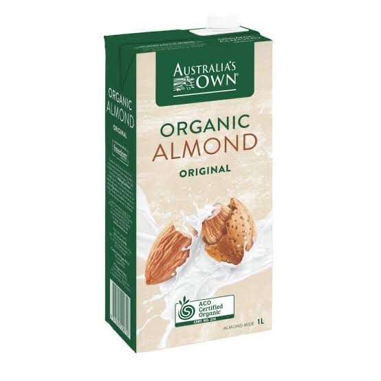 

101bfbb Australia'S Own Organic Almond Milk 1L / Susu Almond Organik 1 Liter Xa201As