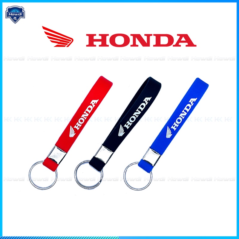 ☆Eksklusif☆Cover Kunci Bahan Silikon Dengan Logo Gantungan Kunci Untuk HONDA RS150 RS 150