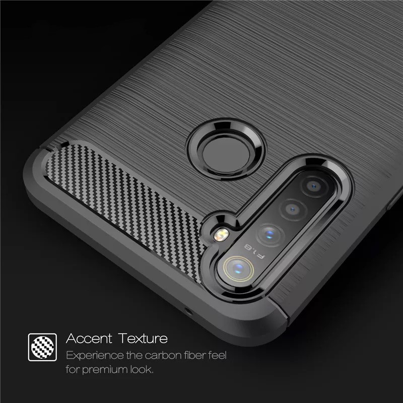 Rugged Armor Case Oppo / Casing Softcase Silicone Carbon Oppo / Carbon Cover Oppo