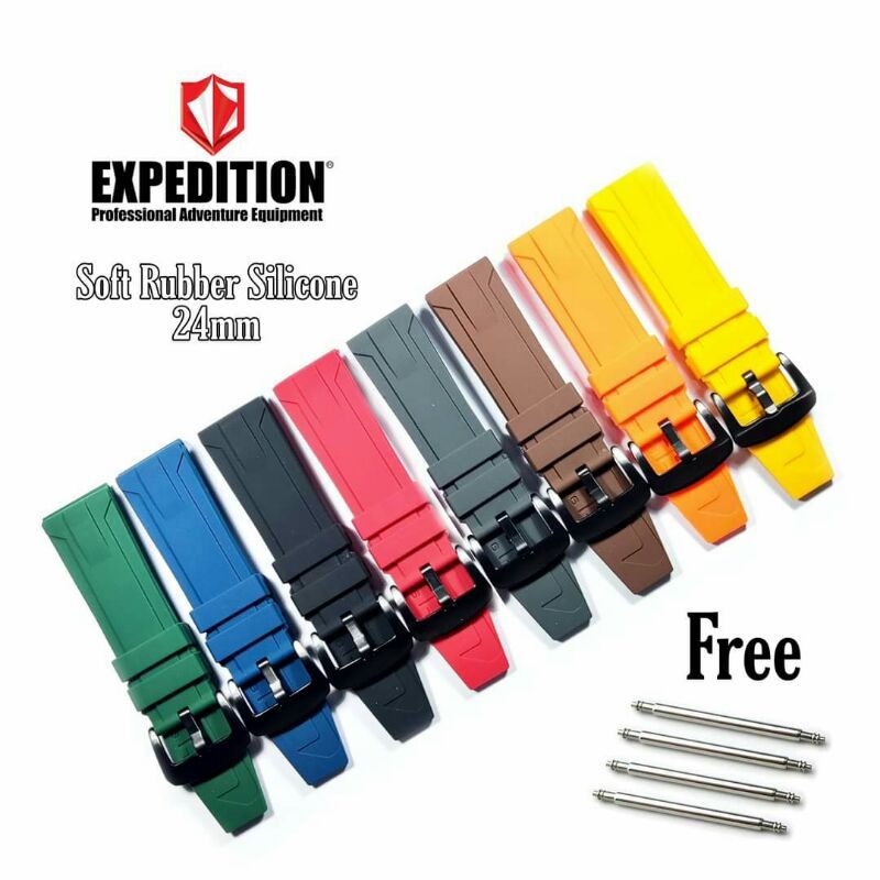 Tali jam Tangan Expedition Tali jam tangan rubber silicone