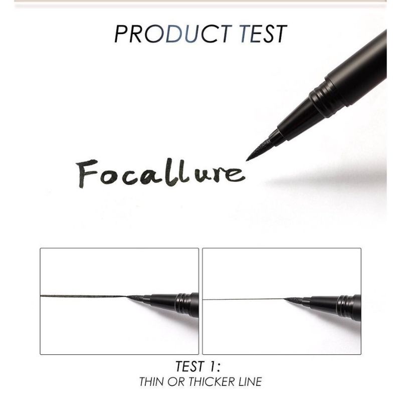 Original FOCALLURE Easy Wear Long-Lasting Liquid Eyeliner Pen Black FA13