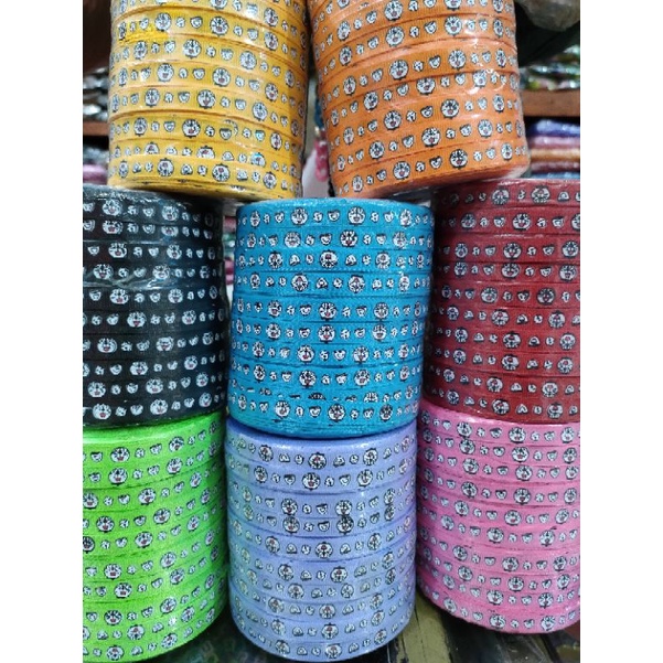 

pita grossgren UK 1cm motif kepala doraemon
