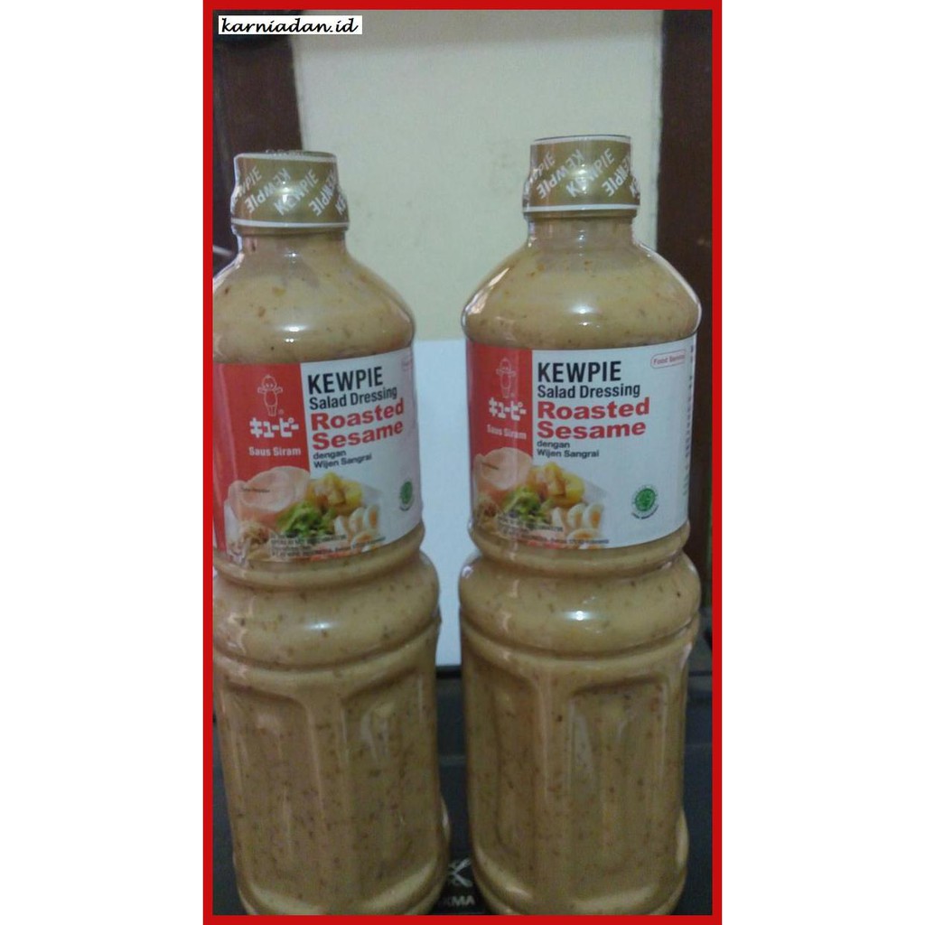 

gnidderdsaus- kewpie salad dressing roasted sesame 1liter -asliiiiii.