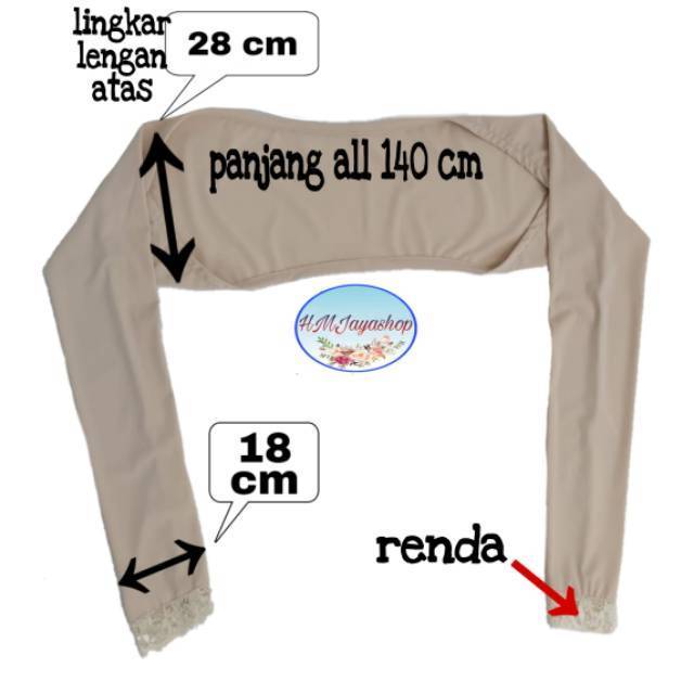 Manset Bolero Renda Manset Sambung Renda