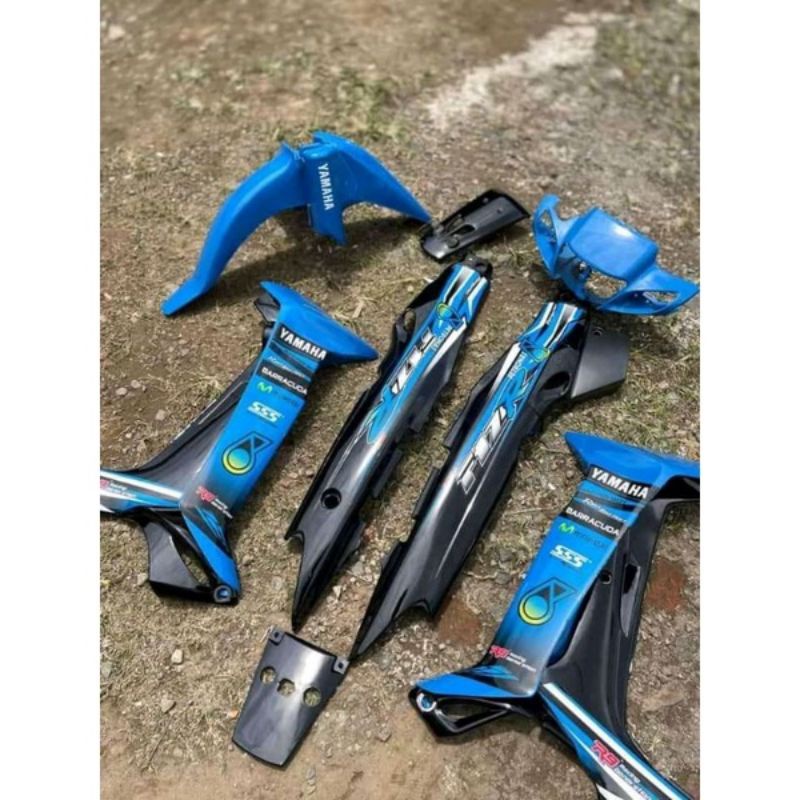 BODY FULLSET HALUS FIZ R WARNA BIRU PETRONAS