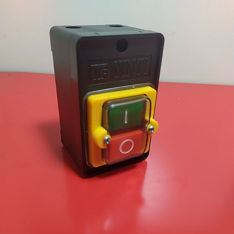 Switch Saklar On Off Tablesaw Push Button Swit Sakelar Meja Potong Kayu Bor Duduk