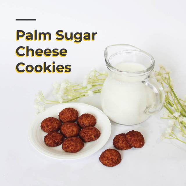 

Palm Sugar Cheese Cookies