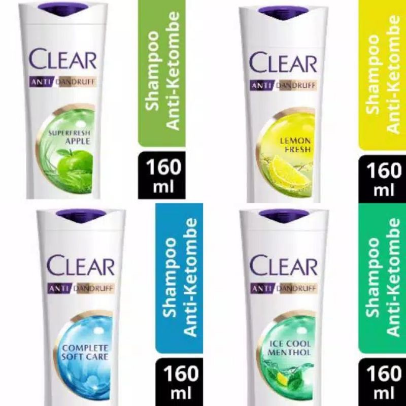 CLEAR Shampoo Ice Cool Menthol 160ml